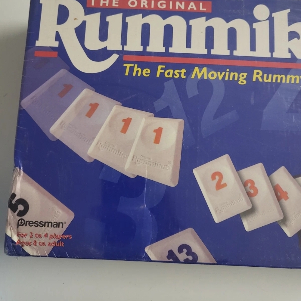 Rummikub Game - Blue and White